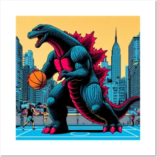 Godzilla in New York City . Posters and Art